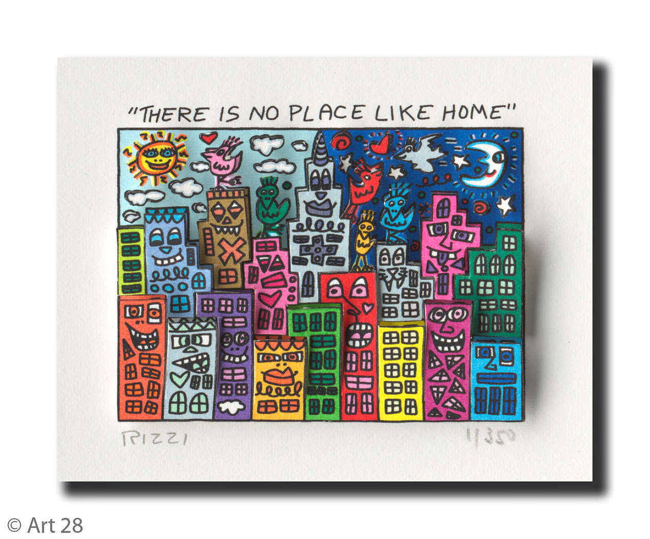 James Rizzi - THERE IS NO PLACE LIKE HOME - exklusiv bei uns erhältlich