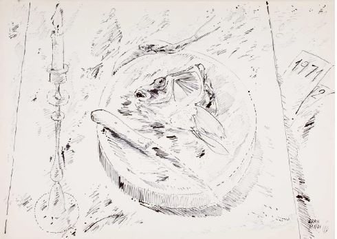Günter Grass - Fisch mit Leuchter