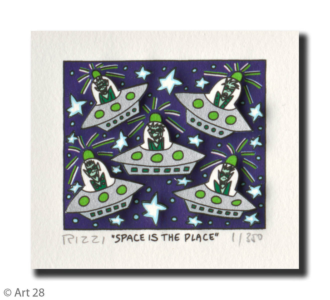 James Rizzi - SPACE IS THE PLACE