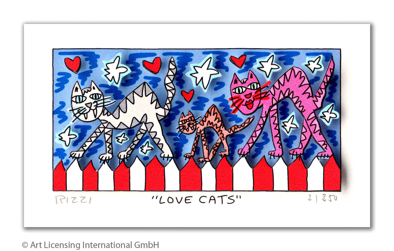 James Rizzi - LOVE CATS