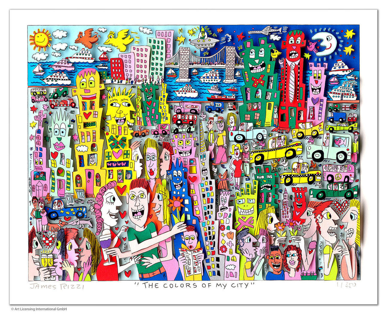 James Rizzi - THE COLORS OF MY CITY