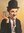Otto Waalkes - Charlie Chaplin - Leinwandbild inklusive Schattenfugenrahmen