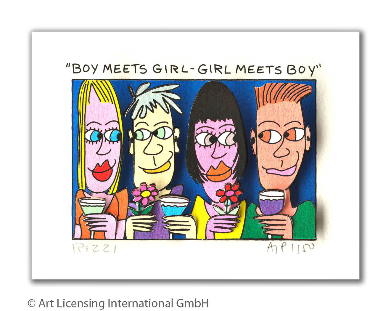 James Rizzi - BOY MEETS GIRL - GIRL MEETS BOY