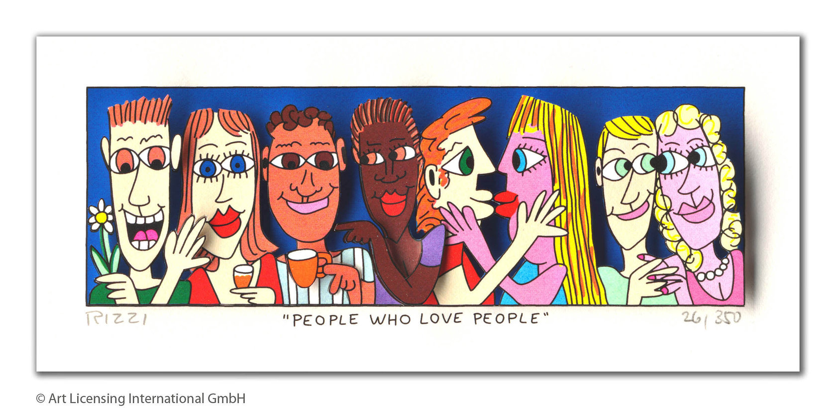 James Rizzi - PEOPLE WHO LOVE PEOPLE