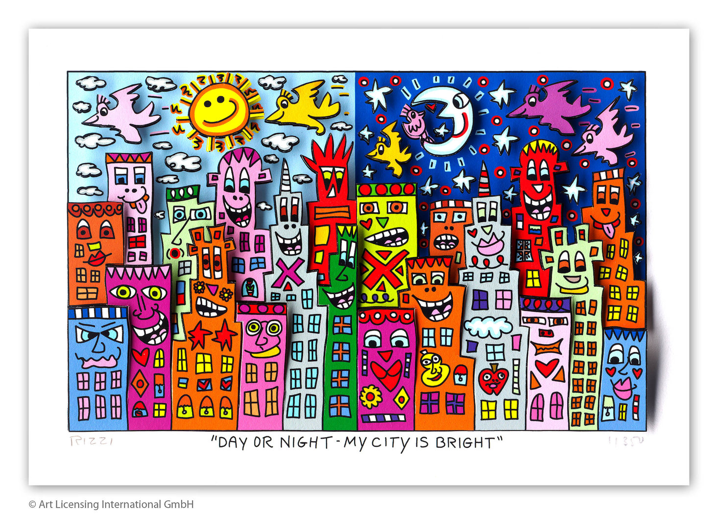 James Rizzi - DAY OR NIGHT - MY CITY IS BRIGHT