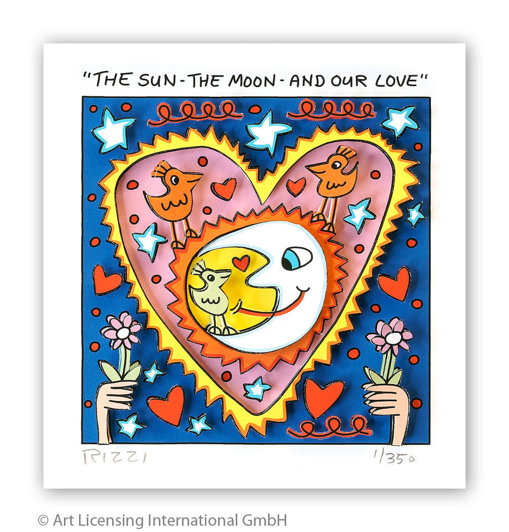 James Rizzi - THE SUN - THE MOON - AND OUR LOVE