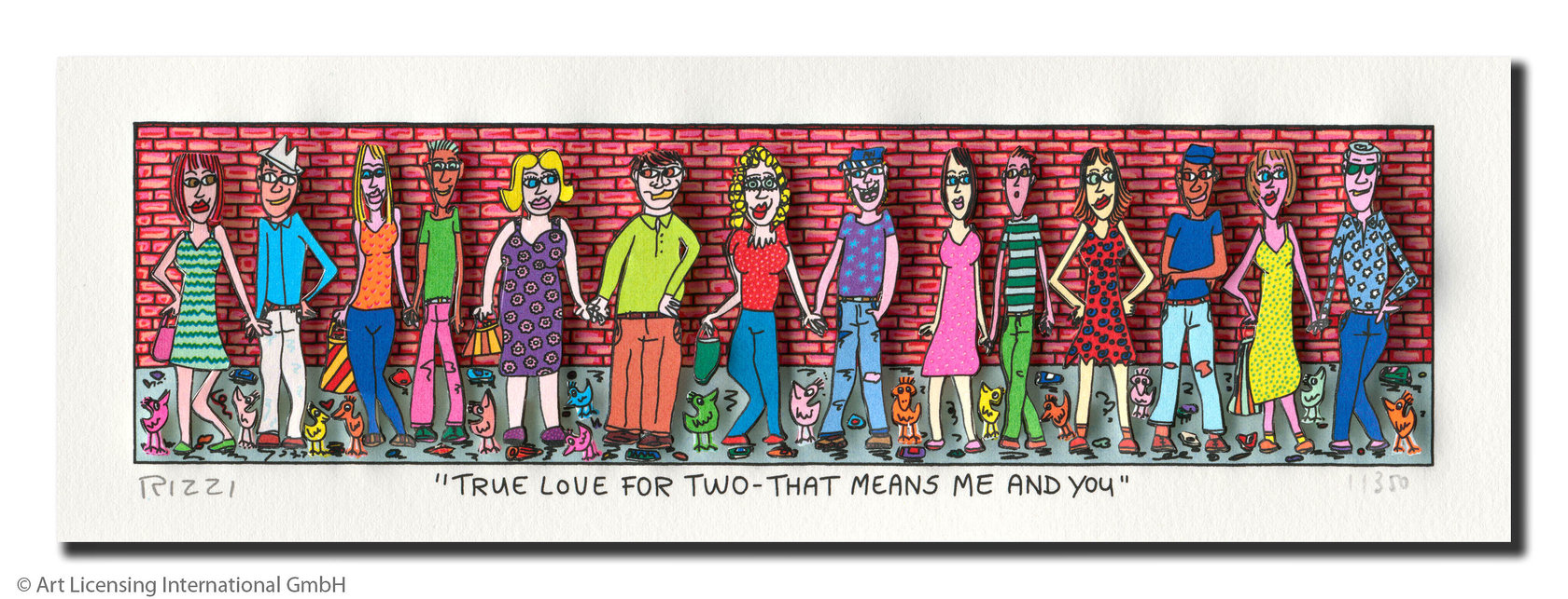 James Rizzi - TRUE LOVE FOR TWO - THAT MEANS ME AND YOU