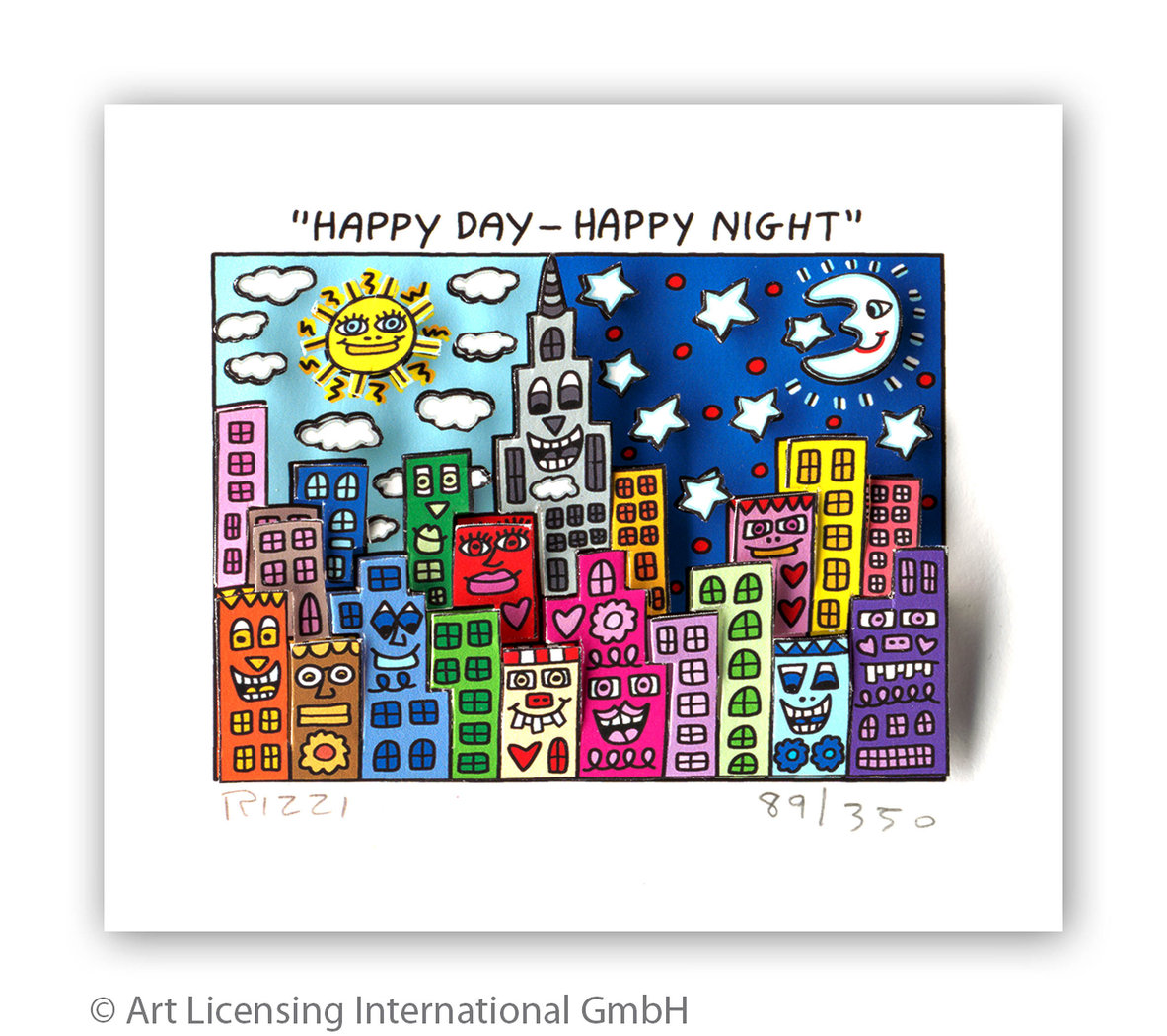 James Rizzi - HAPPY DAY - HAPPY NIGHT